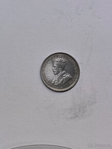 Ceylon 10 cent 1914 stříbro - 2