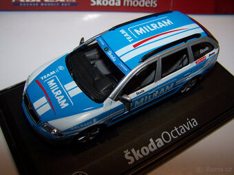 ŠKODA OCTAVIA II Combi MILRAM TDF tour de France 1/43 model - 2
