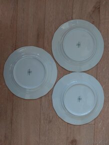 Retro šálek, hrneček cibulák, talíře - 2