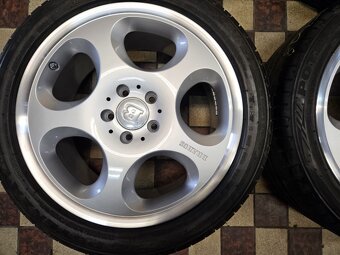 alu kola BRABUS R18 po kompletní renovaci + pneu + tpms - 2