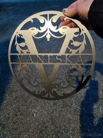 Výpalek ornament jména - 2