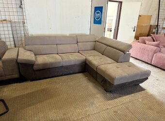 Rohová rozkládací sedačka s úl. prost. NOVÁ 2.j. - 2