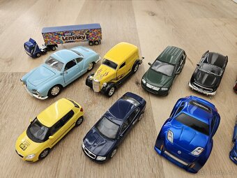 Modely autíček - 2