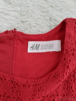 Vanocni saty H&M 110/116 - 2