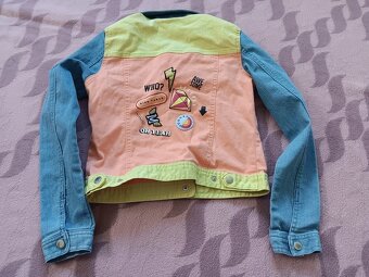 Jarní lehká Džínová bunda vel. 152 - 2