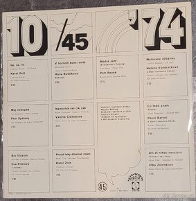 LP SUPRAPHON - Výběr 10-45, rok 1974 - 2