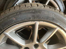 AL kola zn.Aluett pneu 215/45/17,rozteč 5x112 mm. - 2