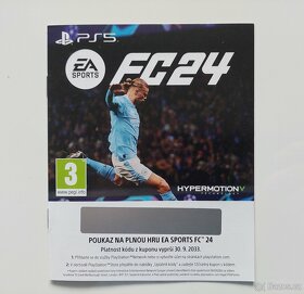 EA SPORT FC - prodam poukaz na plnou hru PS5 - 2