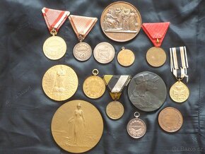 R-U konvolut medailí Franz Josef Rakousko-Uhersko celek - 2