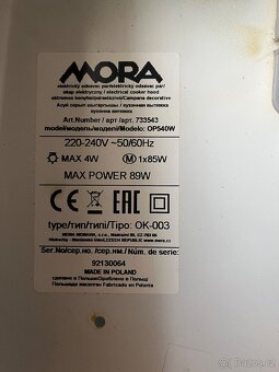 Digestoř Mora - 2