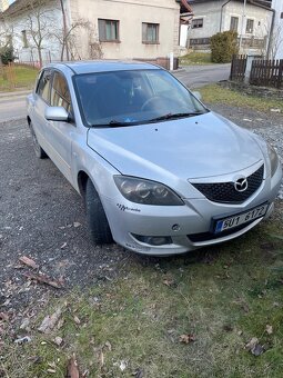 Vyměním za motocykl,Mazda 3 1.6hdi 80kw rv.2005 - 2