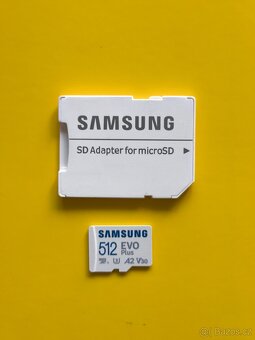 Samsung MicroSDXC 512GB EVO Plus 2024 + SD adaptér - 2