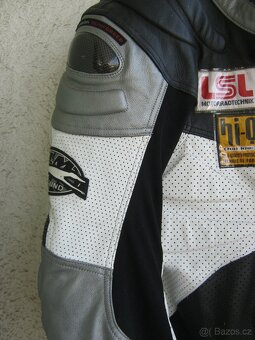 Moto kožená bunda FLM-POLO vel. L - 2