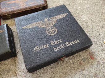 Různé příbory v etuích,SS a Luftwaffe - 2