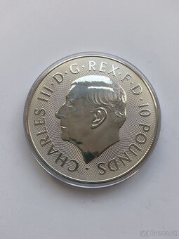Stříbrná mince 10oz 311g čistého stříbra - 2