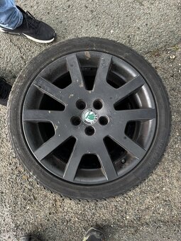 Alu kola 5x100 R16 Spider Škoda Fabia RS - 2