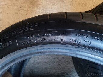 235/45/18 98y Dunlop - letní pneu 2ks - 2