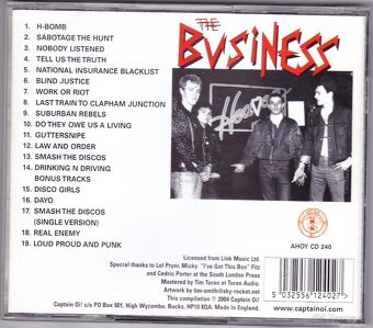 CD THE BUSINESS-SMASH THE DISCO´S - 2