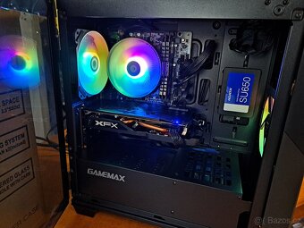 HERNÍ PC i7-4790/16GB RAM/256GB+500GB/RX 580 8GB W11 PRO - 2