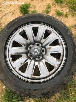 Disky 17” 5x114,3 a zimní pneu 225/60/R17 Continent - 2
