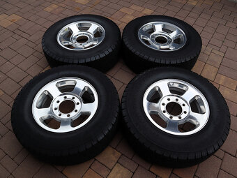 17" 8x165 ALU SADA DODGE RAM 2500 3500 - LEŠTĚNÉ - 2