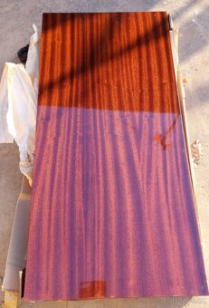 Konferenční stolek - mahagonový - retro - 2