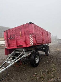 Traktorový přívěs, 9tun, BSS, P 93 S - 2