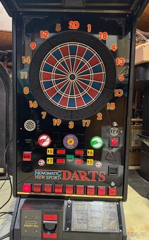 Šipky šípkový automat Novomatic darts - 2