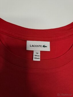 Tričko LACOSTE vel. 164 - 2