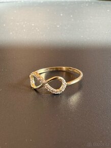 zlatý prsten 14 karátů 585/1000 - nový - 2
