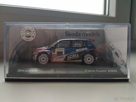 1:43 Rally Škoda Fabia S2000 Kresta Abrex - 2
