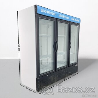 Chladící / mrazící lednice / mrazák Tefcold - 205x70x210 cm - 2