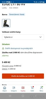 Prodám lyzařske boty Head - 2
