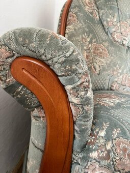 Masivní romantická sedačka (pohovka, sofa, gauč) - 2