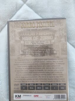 DVD Zorro mstitel- Douglas Fairbanks/nové - uloženka - 2