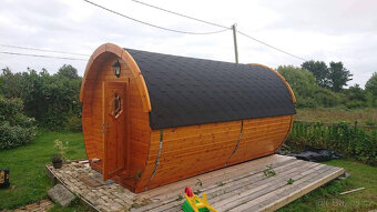 Camping barrel, kempingová chatka, zahradní chatka Marivox - 2