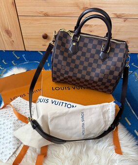 Lv Speedy Bandouliere Damier Ebene 25 - 2