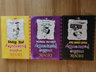 Deník malého poseroutky - pevná vazba - díl 4, 5, 10 - 2