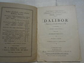 Stará operní libreta - 2