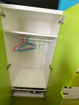 Nábytek IKEA Stuva bílá - zelená kombinace - 2
