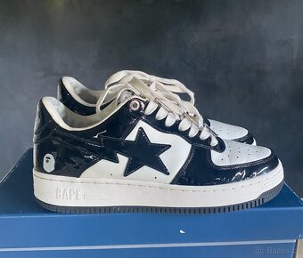 Bapesta Low Black & White - 2