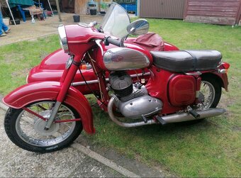 Jawa 350 + Velorex - 2