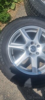 Alu kola Enzo 17" 5x114,3 s pneu 225/65/17 M+S, sada -Hond - 2