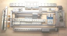 Lineární vedení kolejnice s pneumatickým ventilem posunem - 2