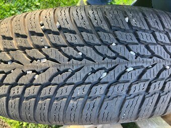 Alu kola 5x100, Škoda, VW 195/65/15 zimní 7mm - 2