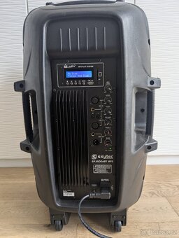 Skytec SPJ1500ABT-400W RMS reprobox/odposlech s BT a MP3 - 2