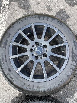 Alu kola Europe, 5x112, zimní pneu, 205/60 R16 - 2