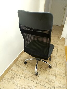 Kancelářská židle - černá - 2