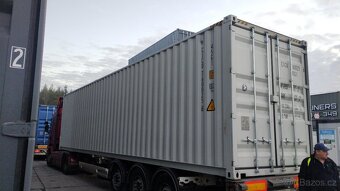 Lodní kontejner 12m - 40HC nový -  s DOPRAVOU i zámkem - 2