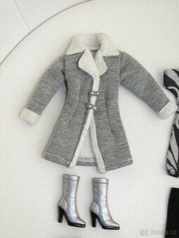 Šaty kalhoty tričko oblečky na panenku Barbie - 2